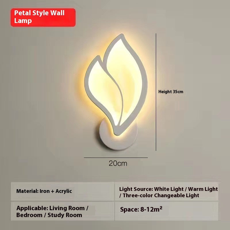Creative Bedside Simple Bedroom Wall Lamp