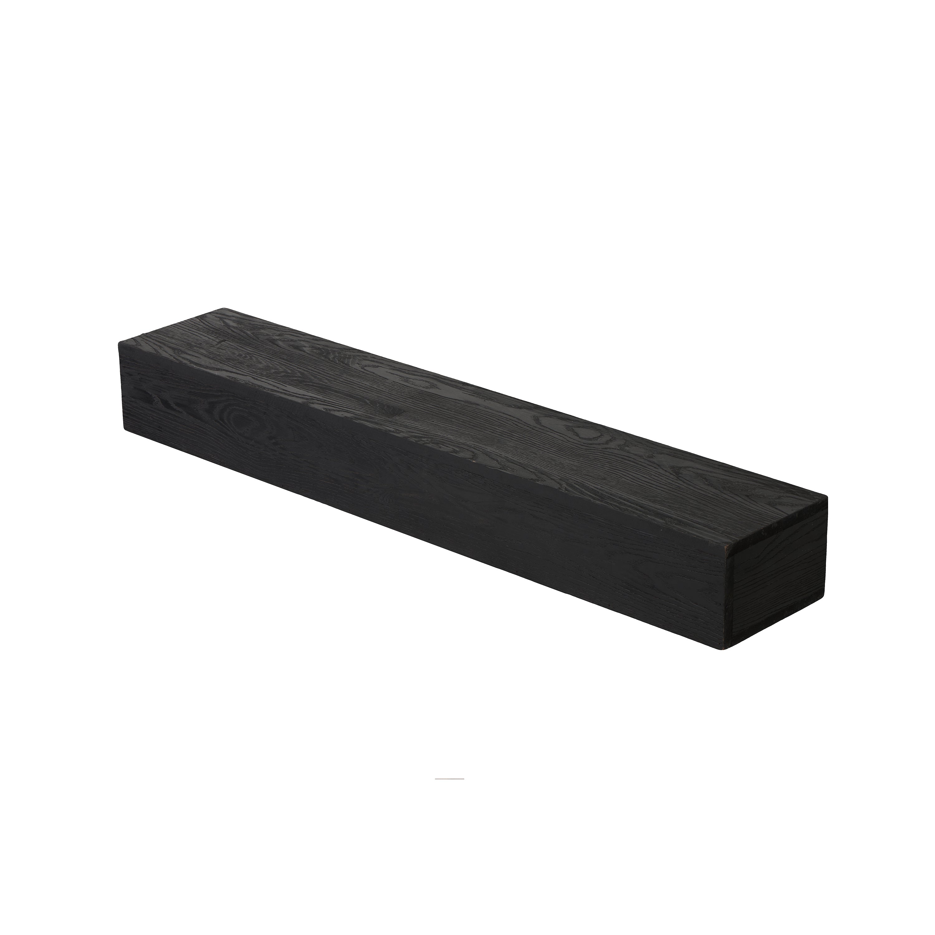 48" Embossed Fireplace Mantel - Western Red Cedar