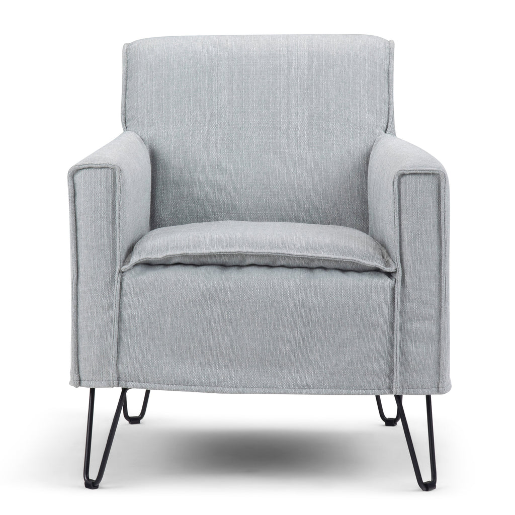 Warren Accent Chair with Hairpin Legs