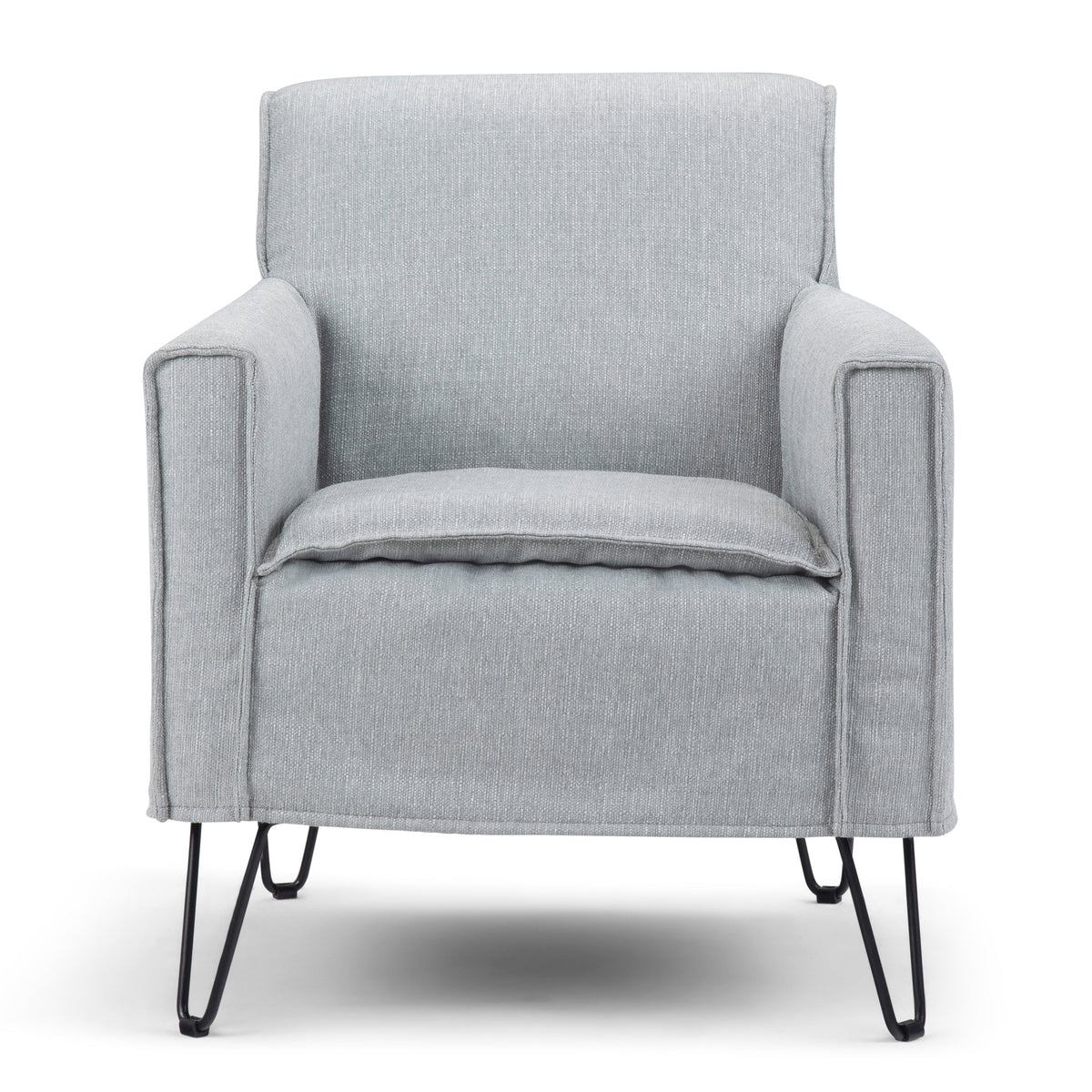 Warren Accent Chair with Hairpin Legs