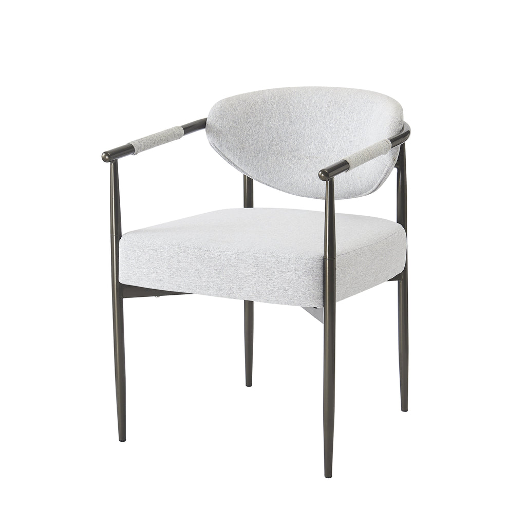 7 Pieces Modern Oval Dining Set