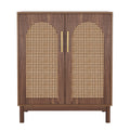 59" Rattan Sideboard Buffet Cabinet