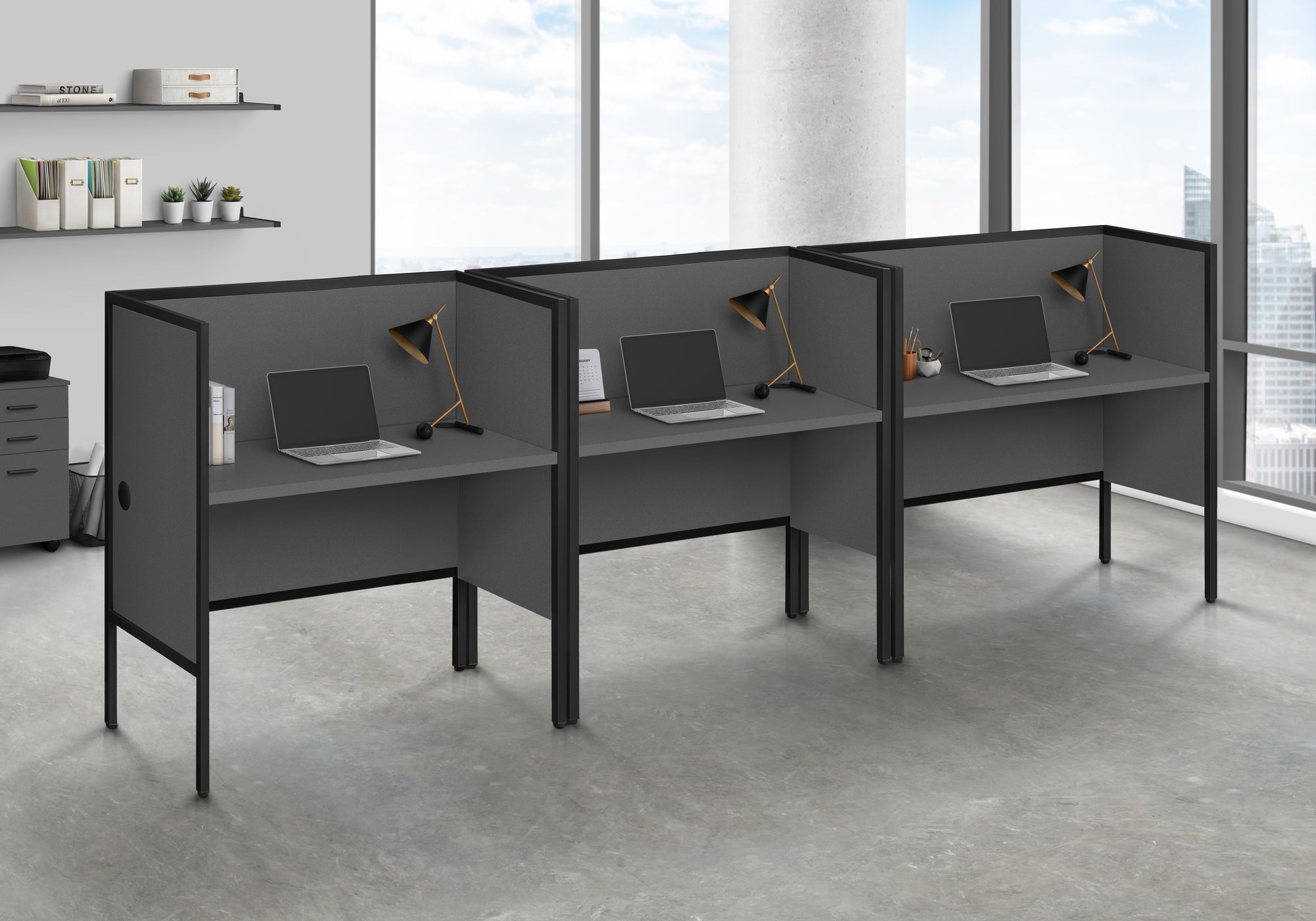 Commercial Grade 48" Office Cubicle Desk