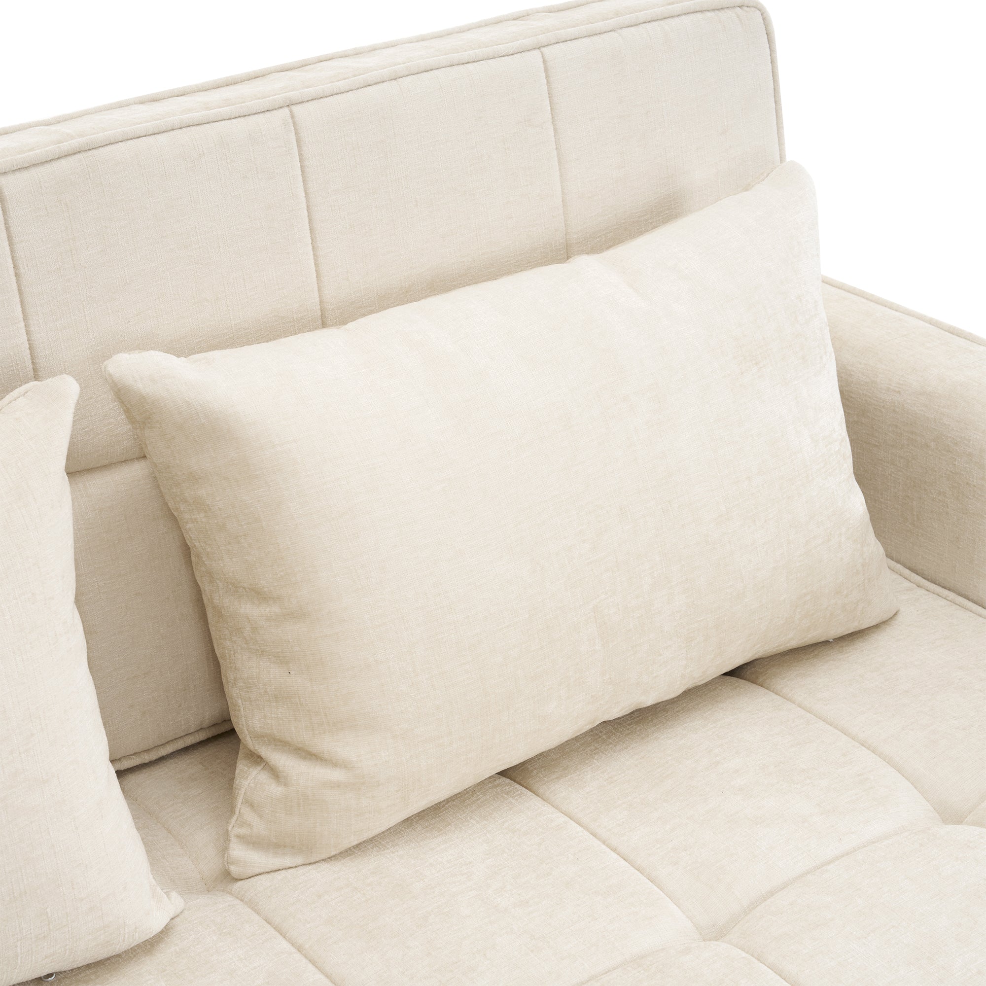 56.9" Loveseat Sofa Pull-out Sofa Bed