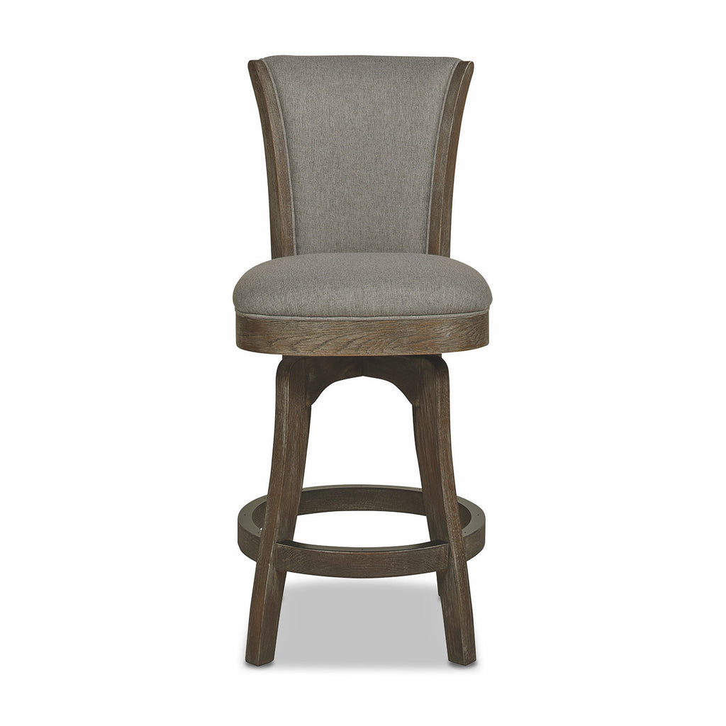 Henry 27" Armless Swivel Counter Height Bar Stool