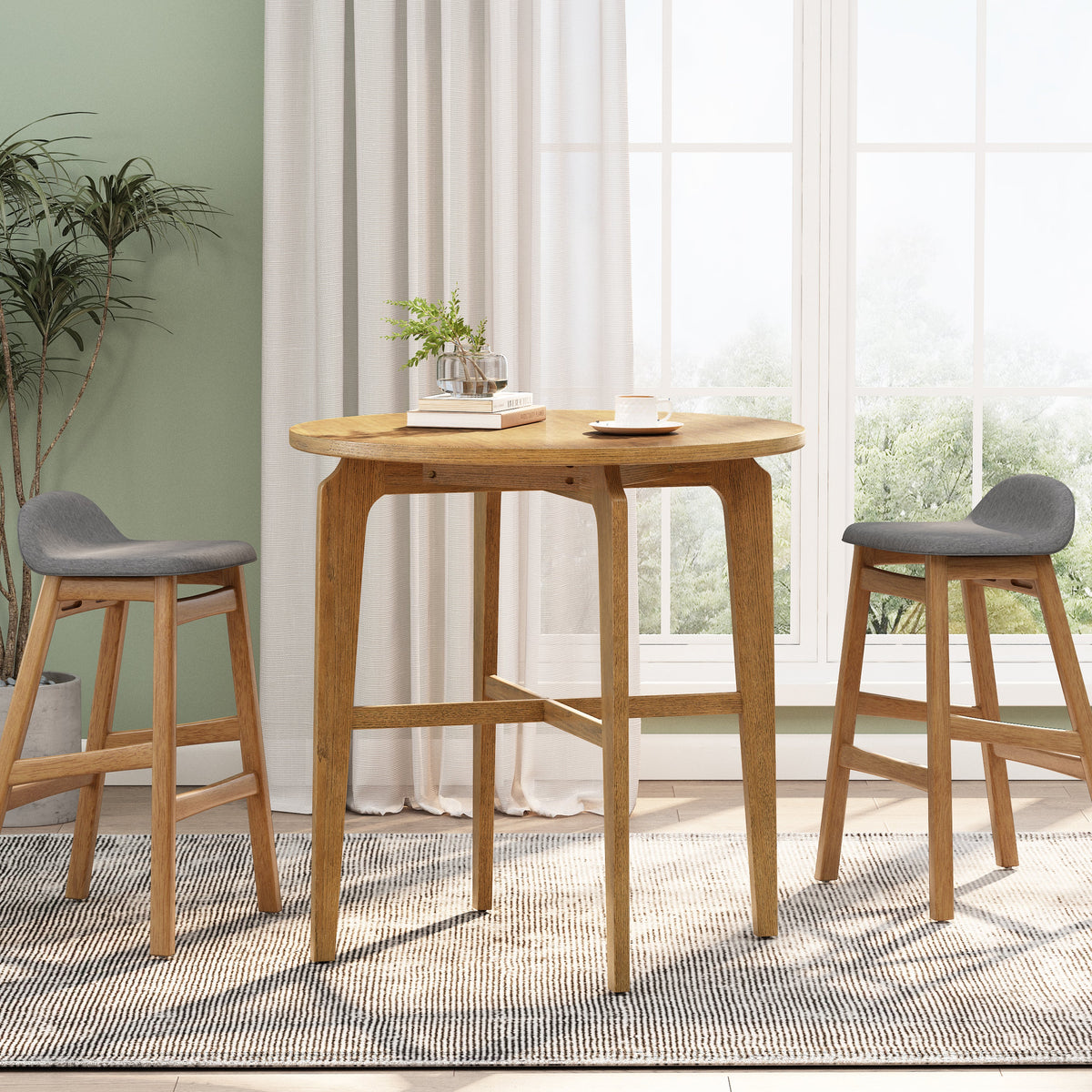 36.22 Inch High Dining Table