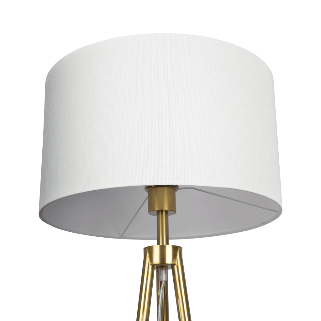 Sway Brassed Gold Floor Lamp