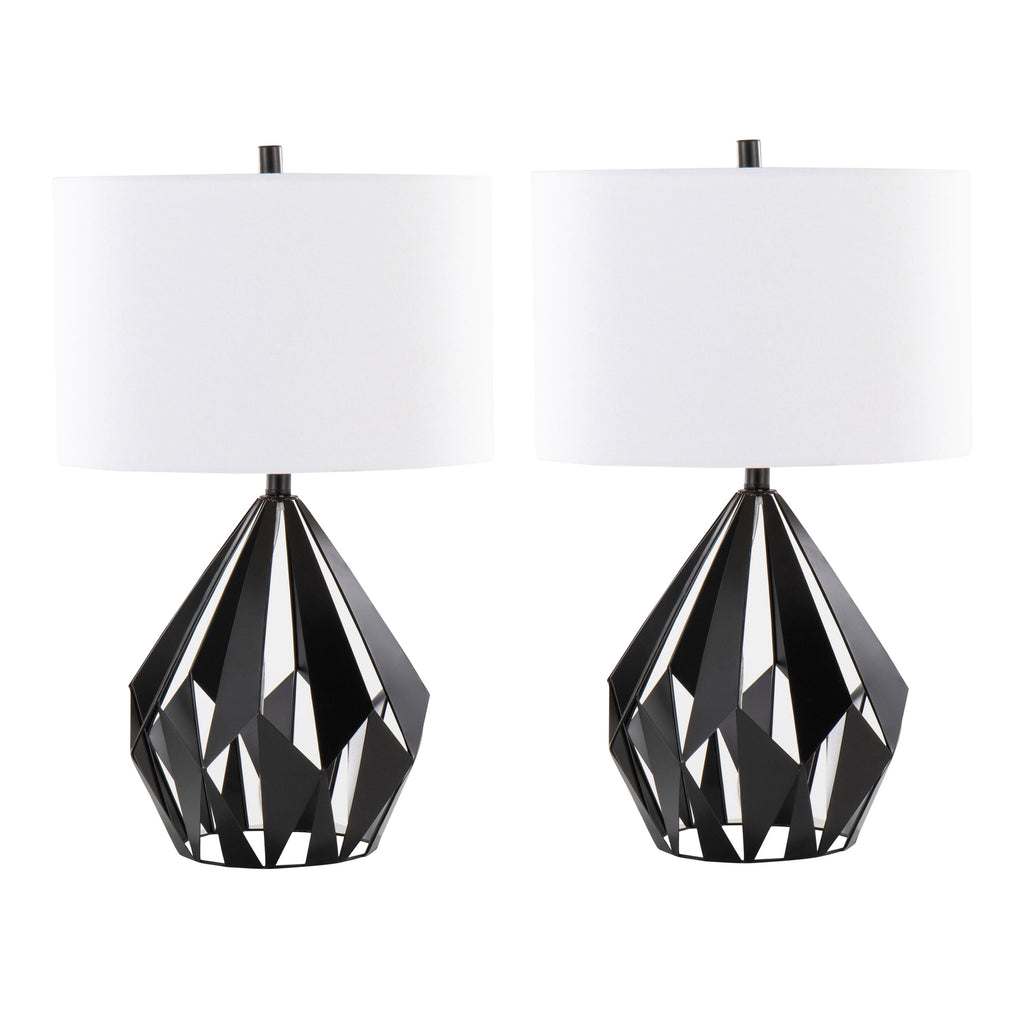 Contemporary Metal Table Lamp in Matte