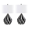 Contemporary Metal Table Lamp in Matte