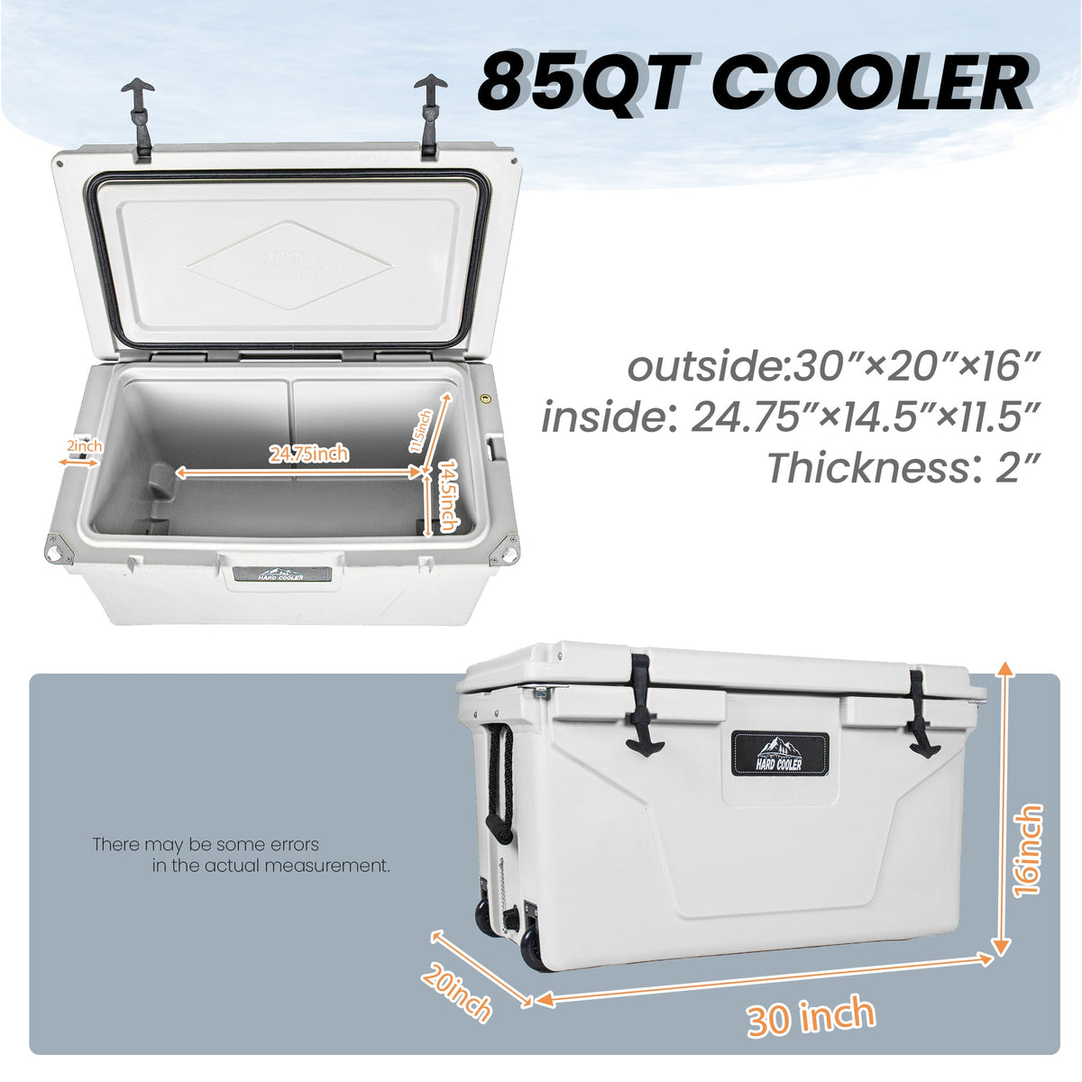 85 Quart Outdoor Cooler