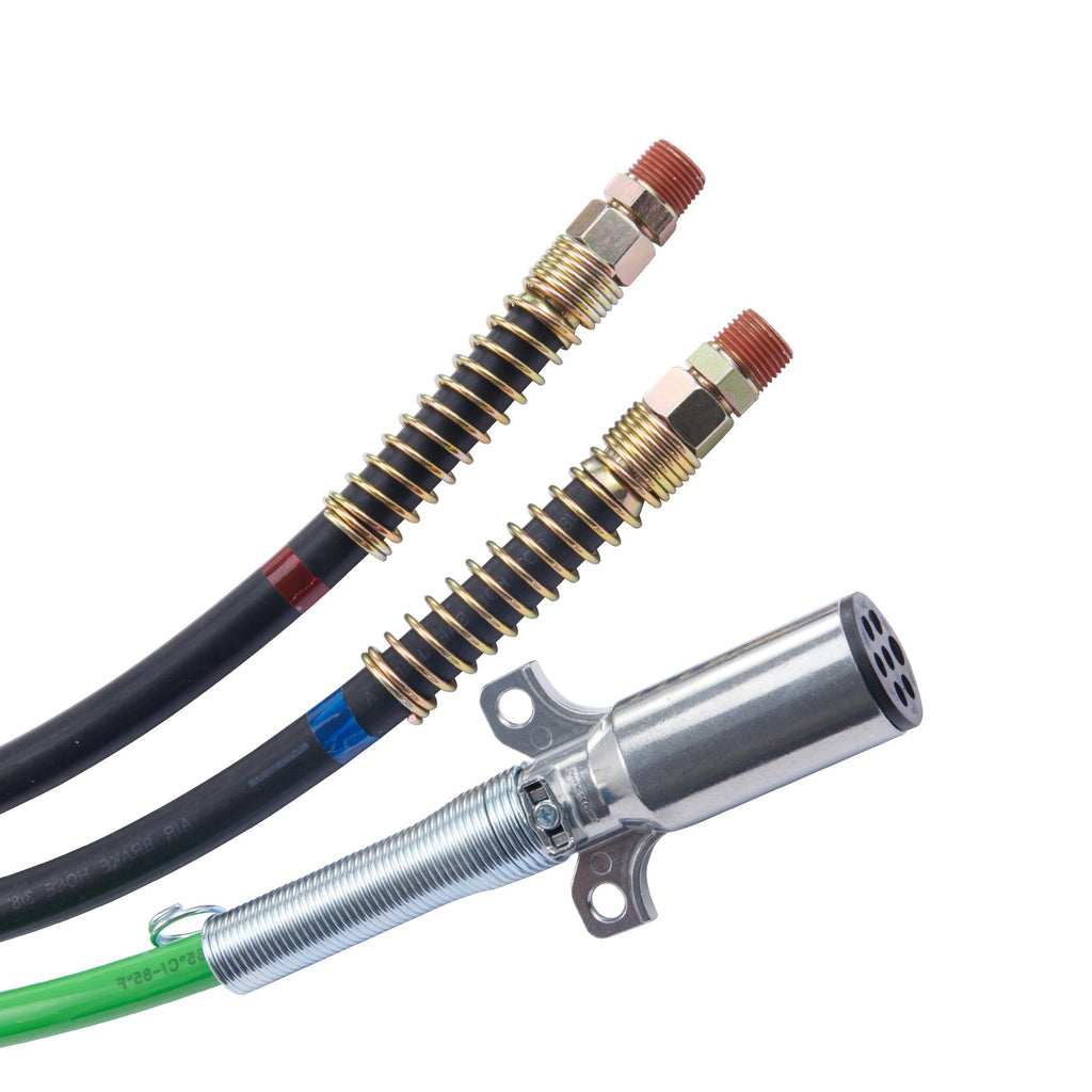 12FT Semi Truck Air Lines Kit with Glad Hands