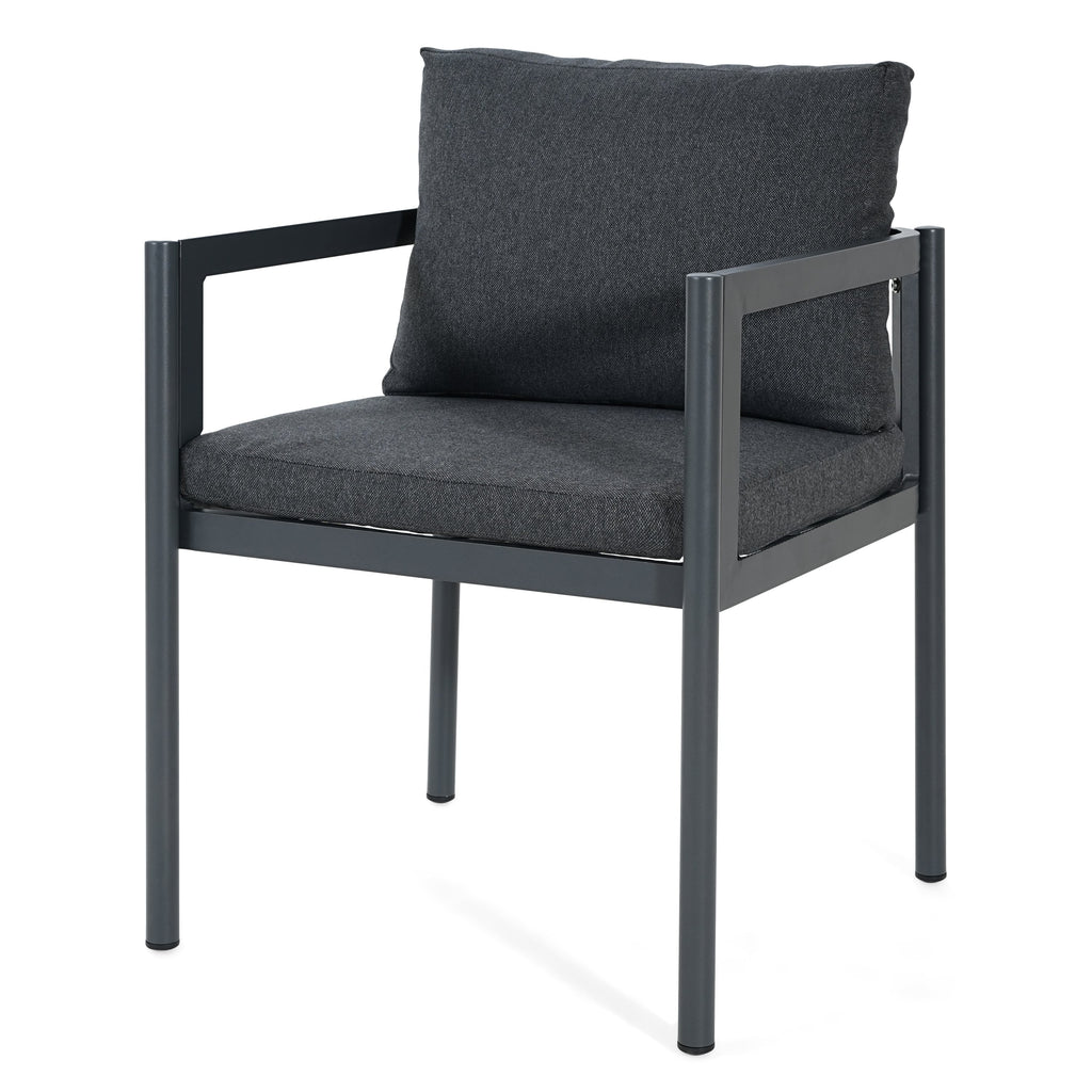 Outdoor Dining Chair Set of 2, All-Weather