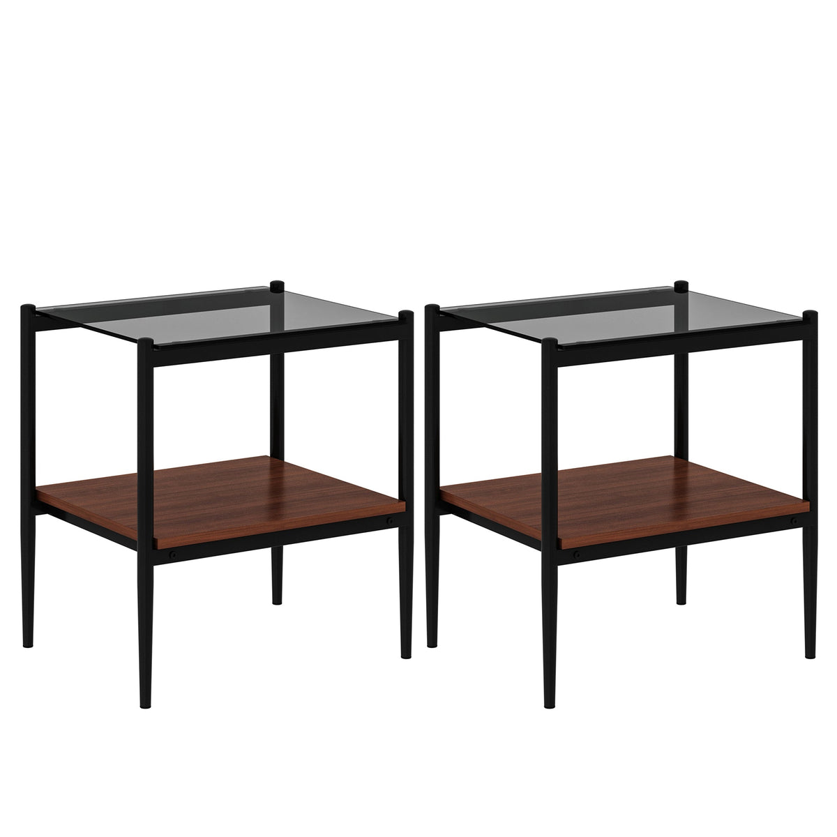 Set of 2 Rectangle End Table