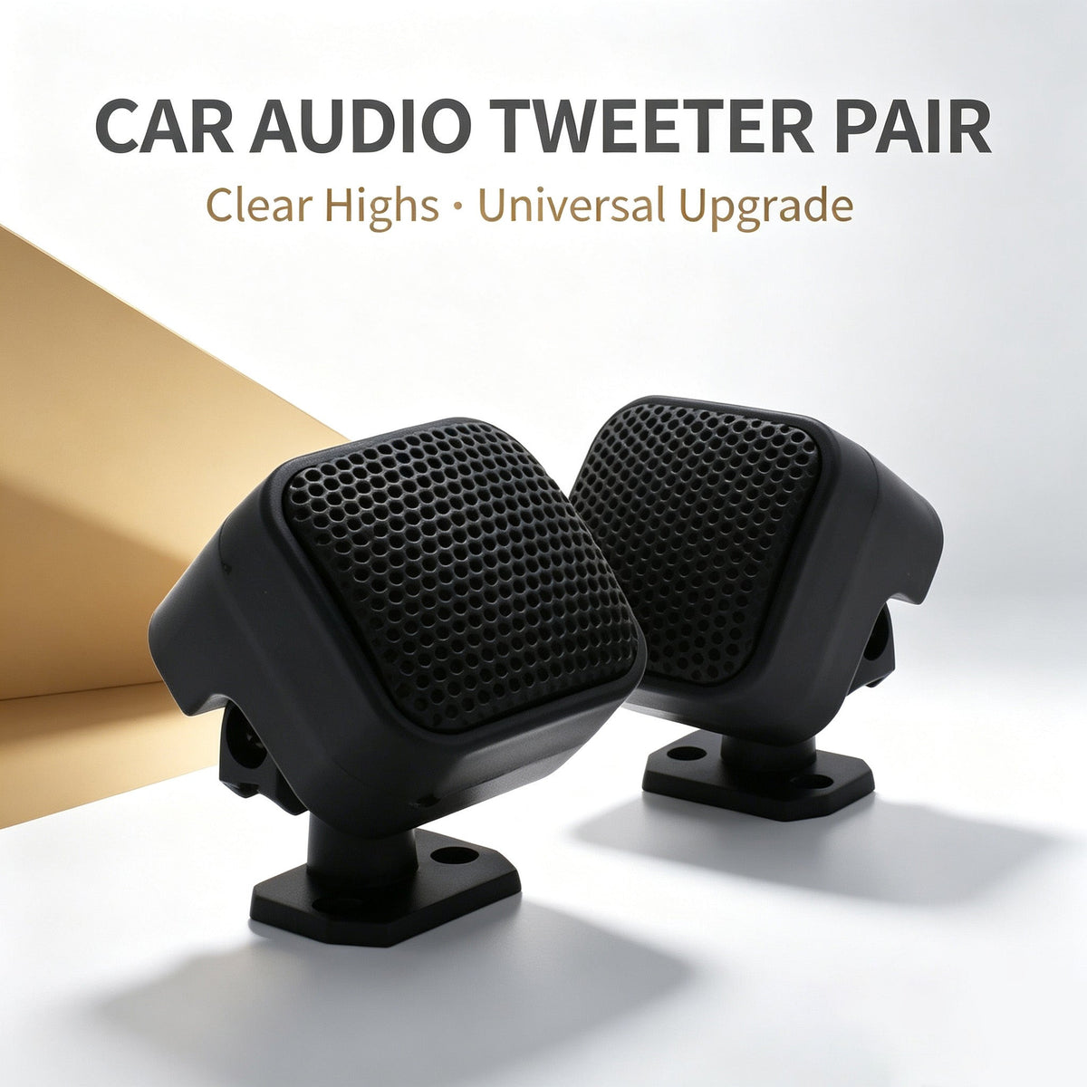 500W Car Tweeter Speaker  90db Mini Dome High Frequency Audio Tweeter For Car Audio System