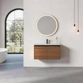 36" Wall Mounted Bathroom Vanity with Resin Basin