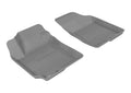 3D MAXpider 2007-2010 Hyundai Elantra Kagu 1st Row Floormat - Gray L1HY02911501