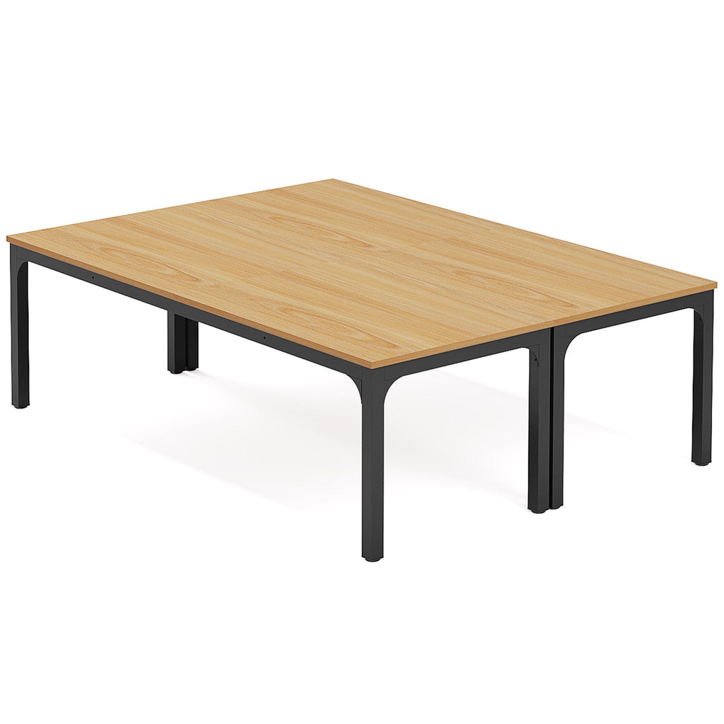 78" Light Walnut Dining Table
