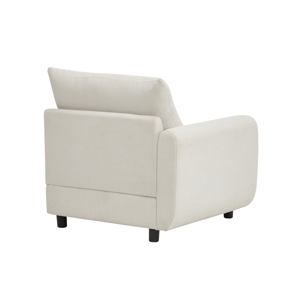 69 in. 2-Seats Modular Sectional Sofa Corner Chair