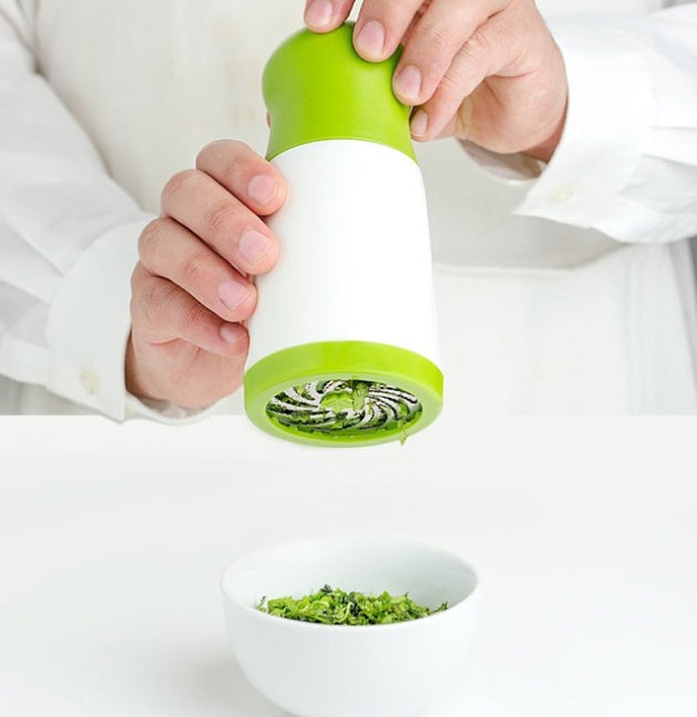 Manual Herb Grinder and Spice Chopper – Stainless Steel Blades