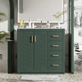 36'' Bathroom Vanity with Ceramic Sink Combo