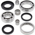 All Balls Racing 99-02 Kawasaki KVF300A Prairie 4x4 Differential Bearing & Seal Kit Rear 25-2021