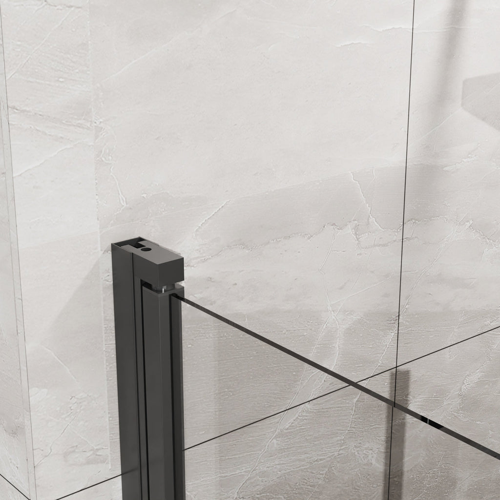 Goodyo 36"x 72" Frameless Glass Shower Door Bifold