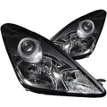Anzo 2000-2005 Toyota Celica Crystal Headlights Black
