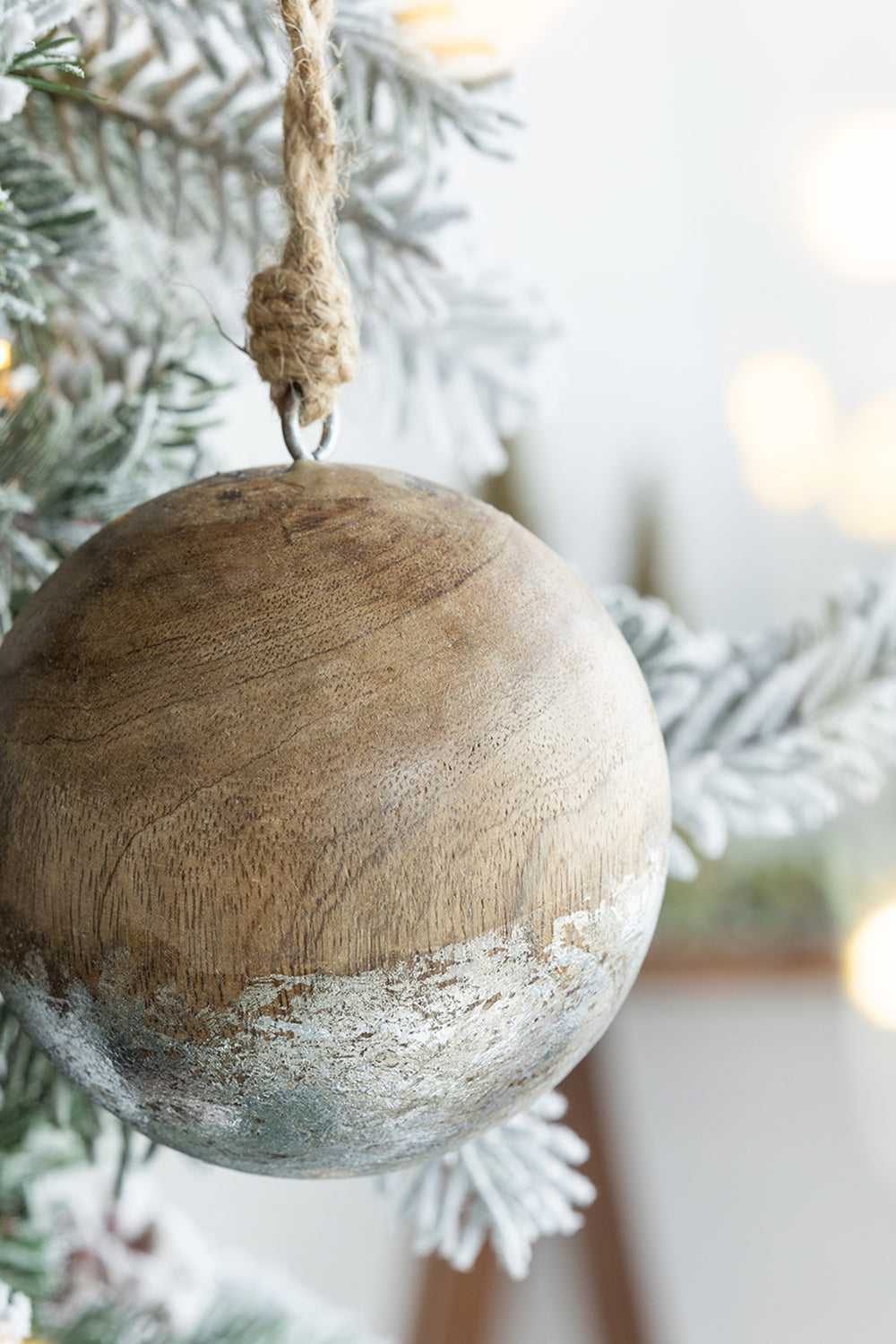 D4" Christmas Ball Ornaments - Set of 4