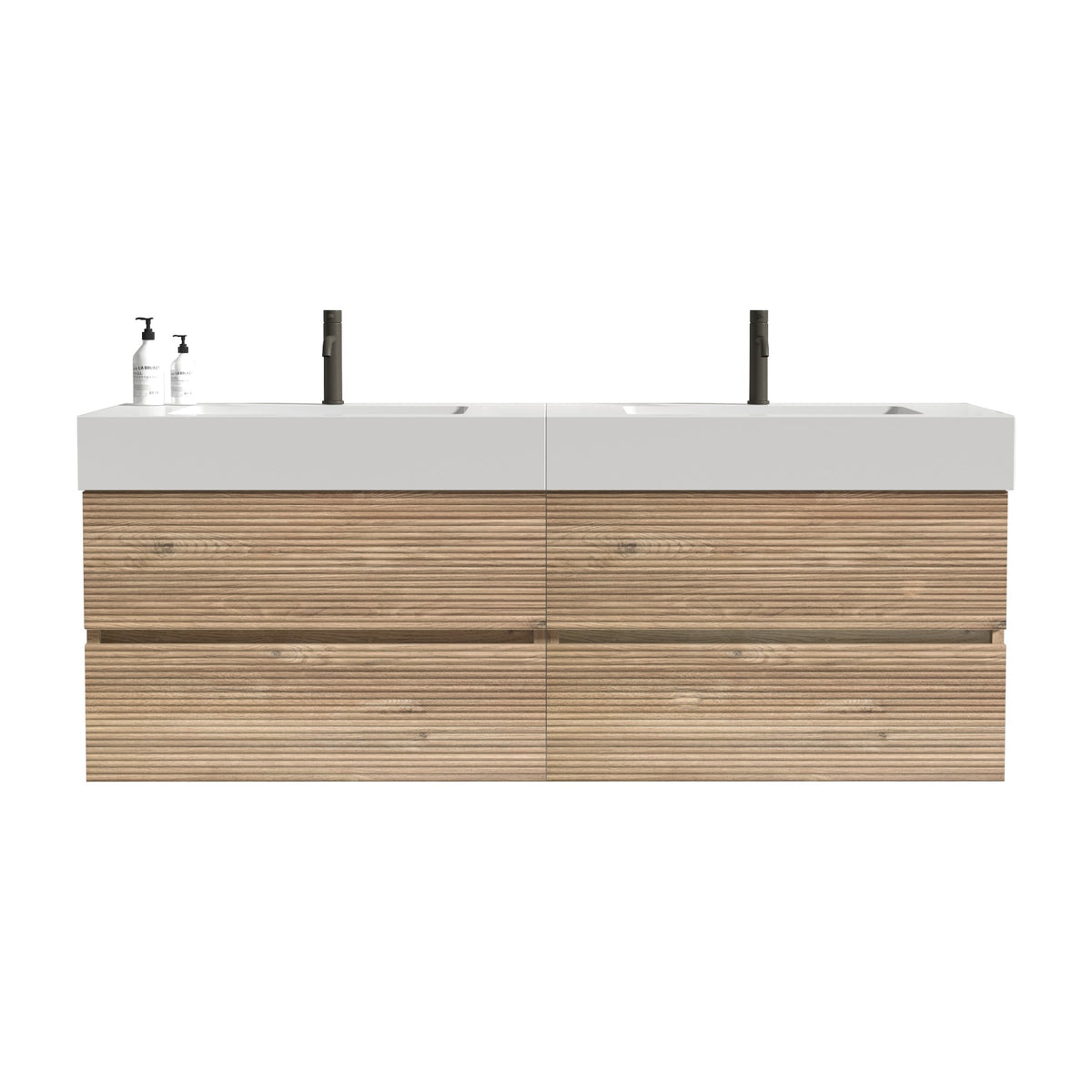 Grace 60'' Bathroom Vanity with Double Drawers