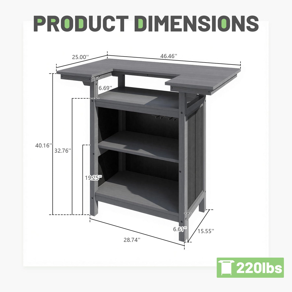 Outdoor Bar - Premium Patio Bar for Entertaining