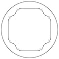 Cometic Gasket Cometic Ford 8BA/8CM Flathead V8 .060in Fiber Oil Pump Relief Nut Gasket - 1948-1953 C15132