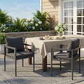 Outdoor Dining Chair Set of 2, All-Weather