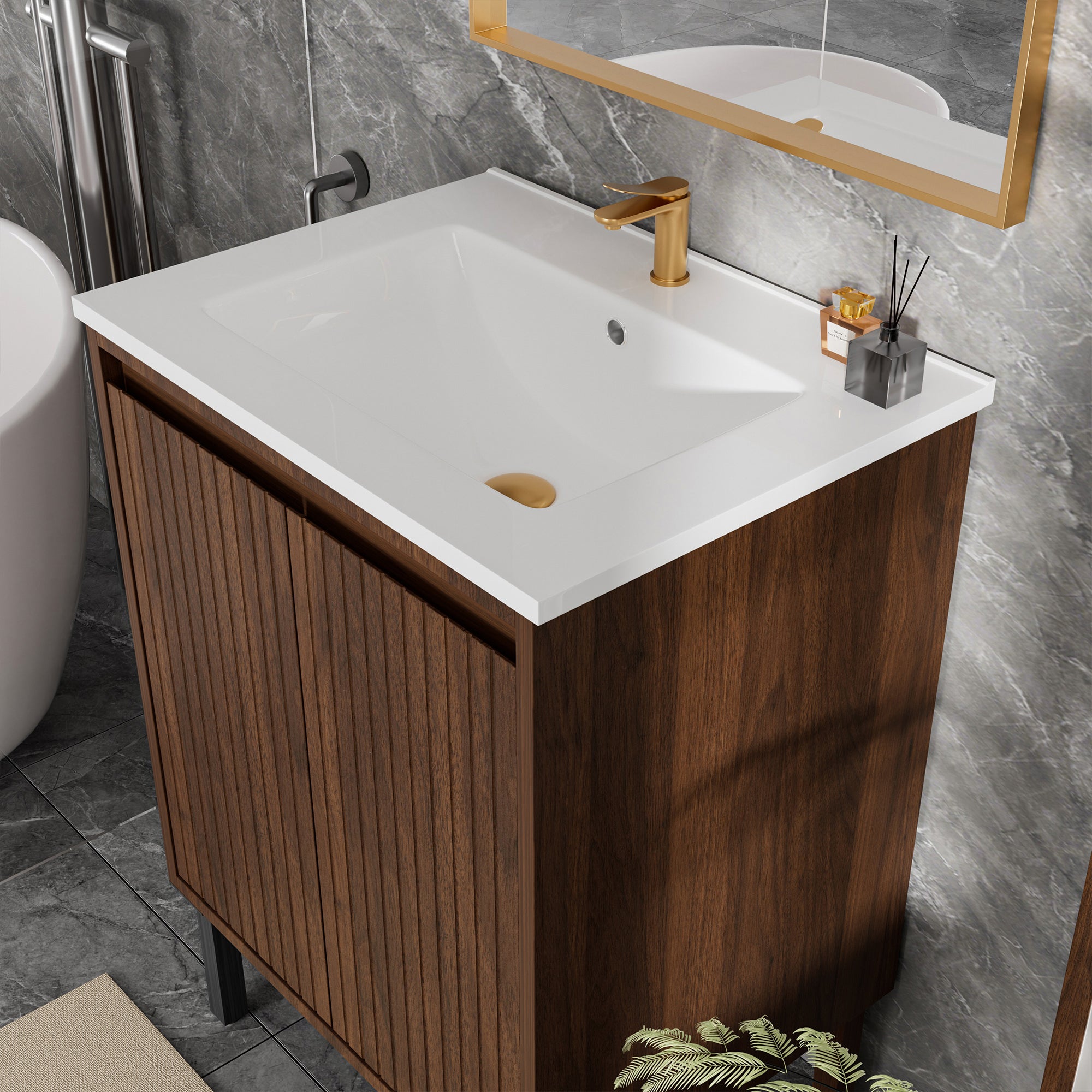 24 Inch Bathroom Vanity With Sink