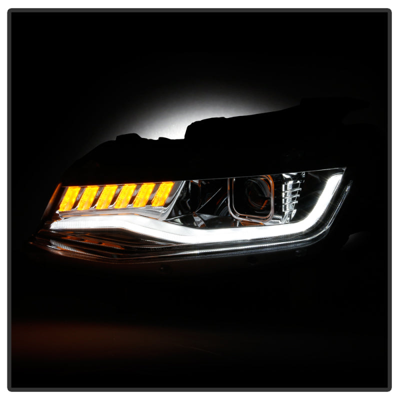 Spyder Chevy Camaro 16-18 (Do Not Fit Halogen) Projector Headlights Chrome PRO-YD-CCAM16HIDSI-SEQ-C 5087386