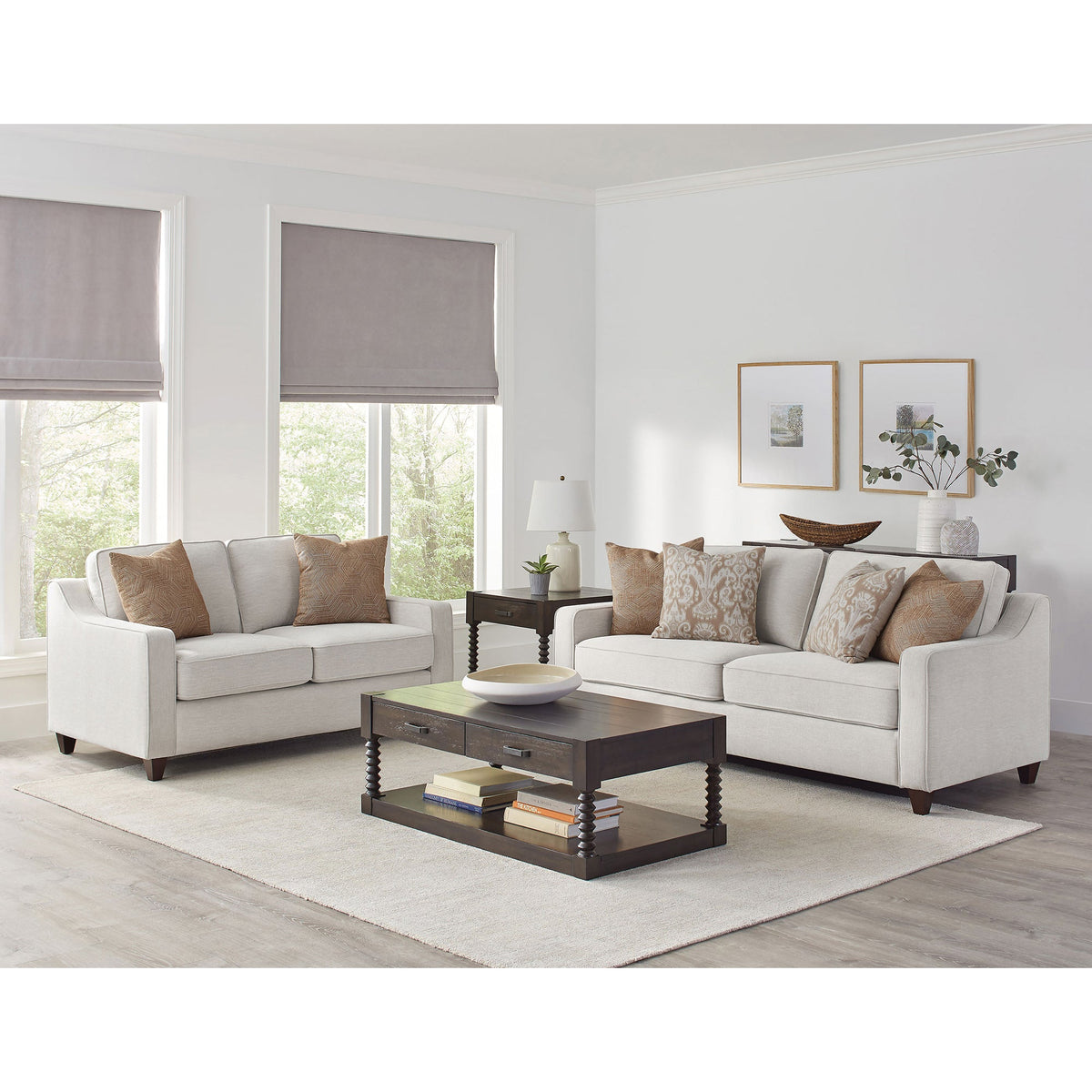 Mahaffey Sofa and Loveseat Set