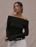 Figure-flattering Slimming Short-length Long-sleeve Top