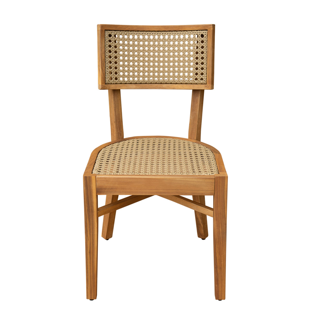 Netro Acacia Wood Dining Chair Set