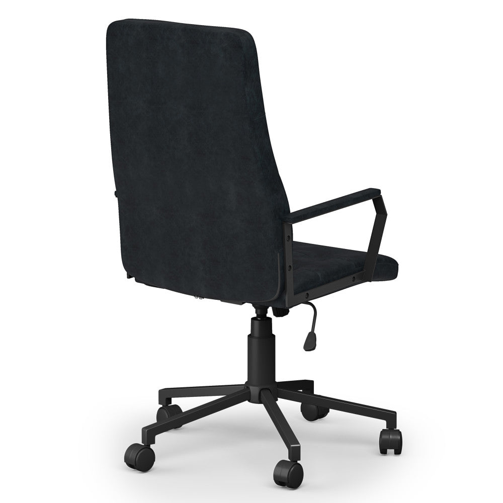 Foley Swivel Office Chair - Distressed