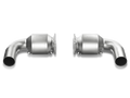 Akrapovic 10-13 Porsche 911 Turbo/Turbo S (997) Link Pipe Set w/ Cat (Titanium) L-PO997TFLS-100