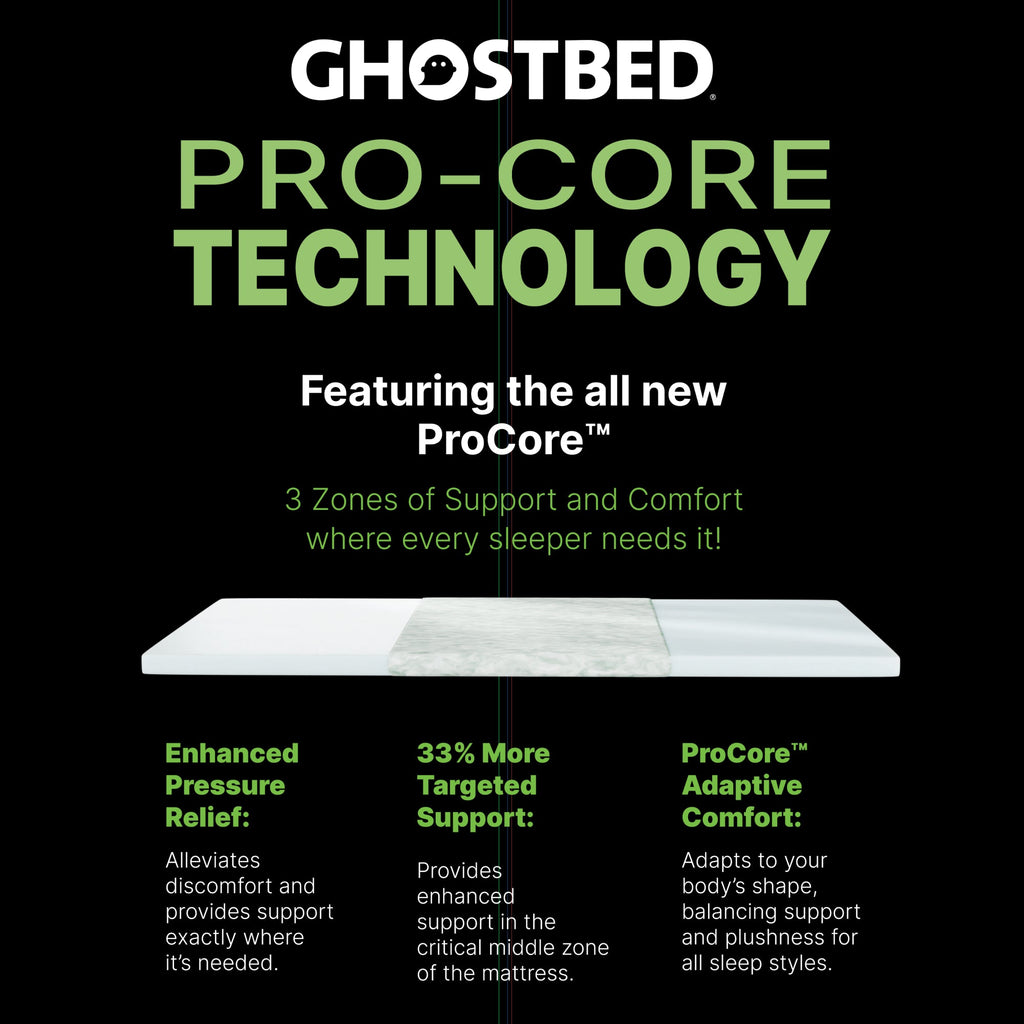 GhostBed Supreme 12" Twin XL Foam Mattress