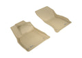 3D MAXpider 2018-2020 Audi Q5 Kagu 1st Row Floormat - Tan L1AD04711502