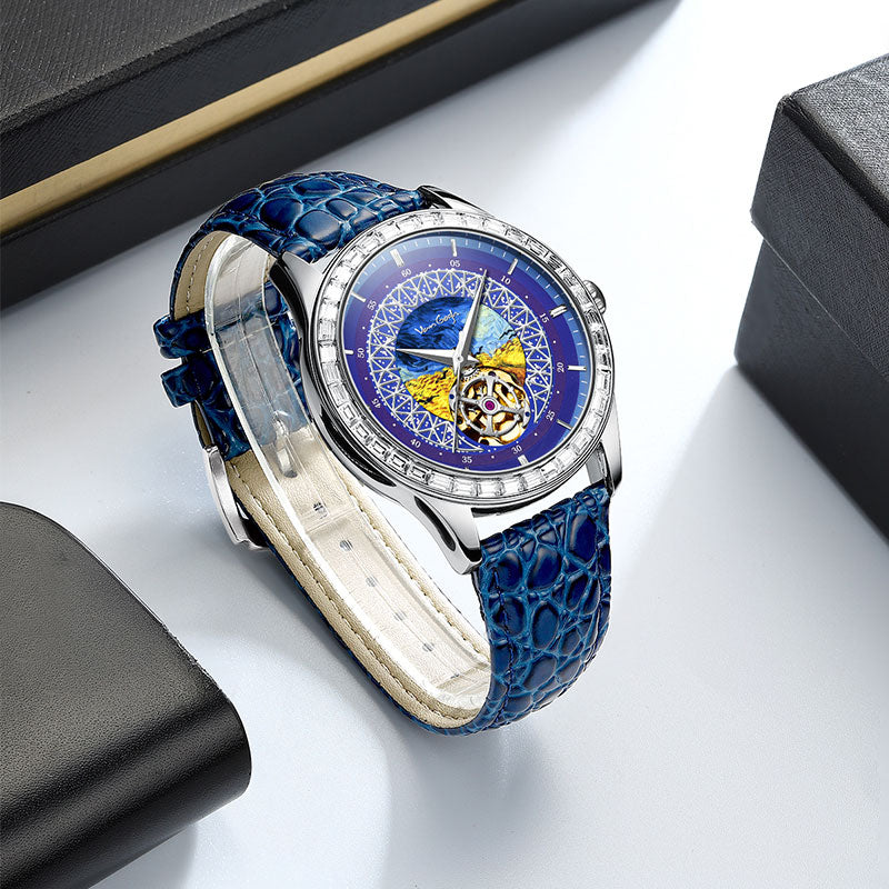 VAN GOGH Automatic Mechanical Men's Watch Artist Compass Series