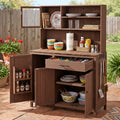 Topamax Potting Bench with Hutch