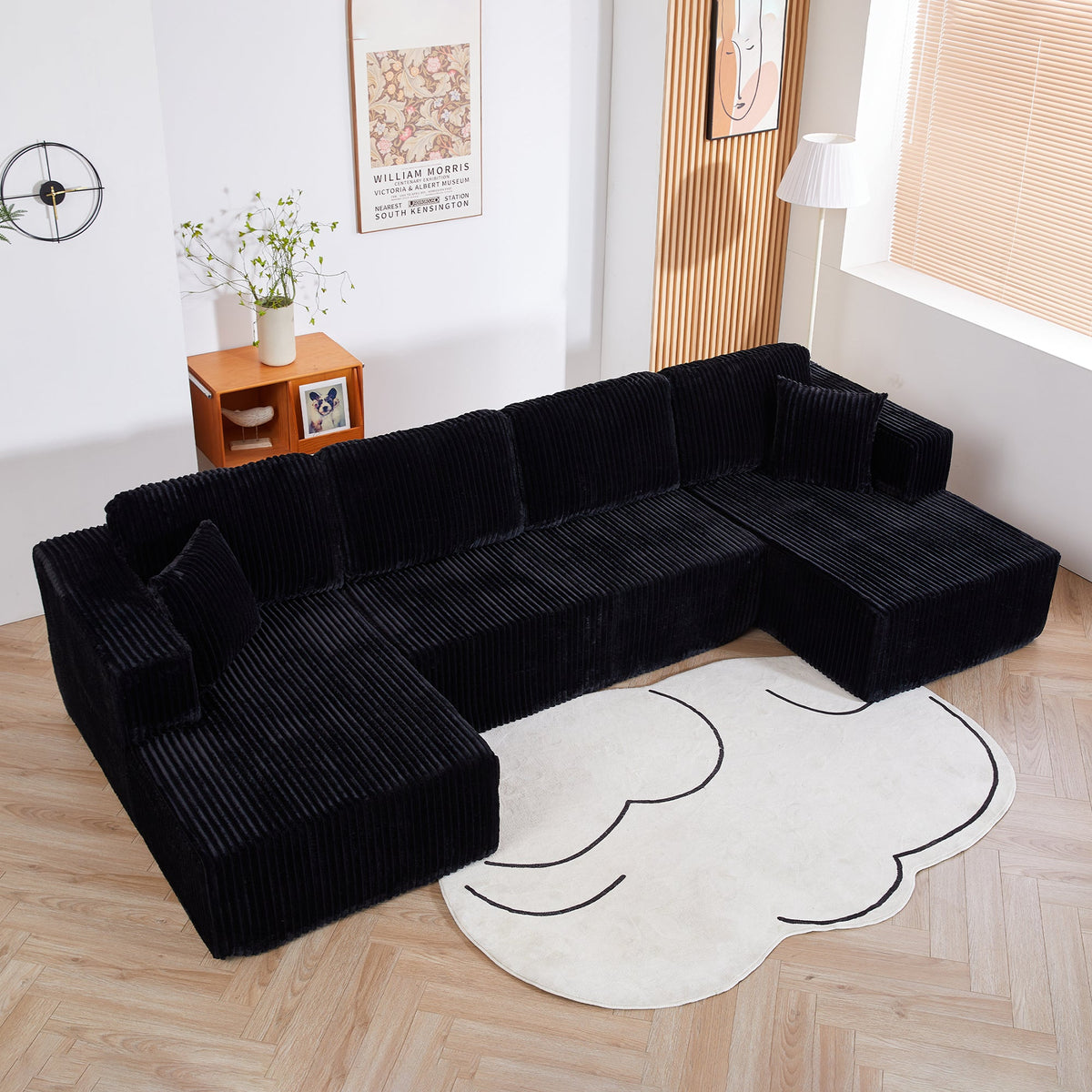 U Shape Modular Sectional Sofa