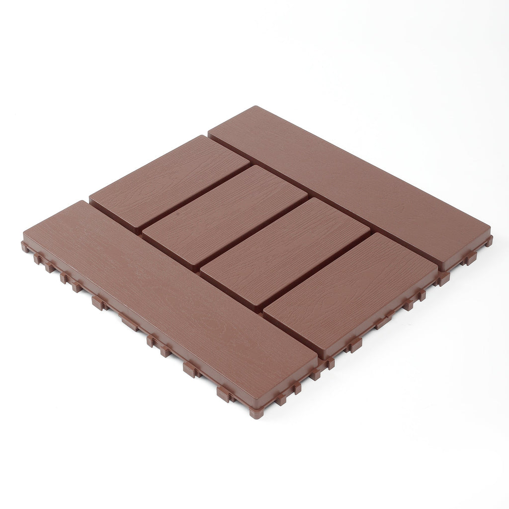 H Style 12 Inch Balcony Deck Tiles