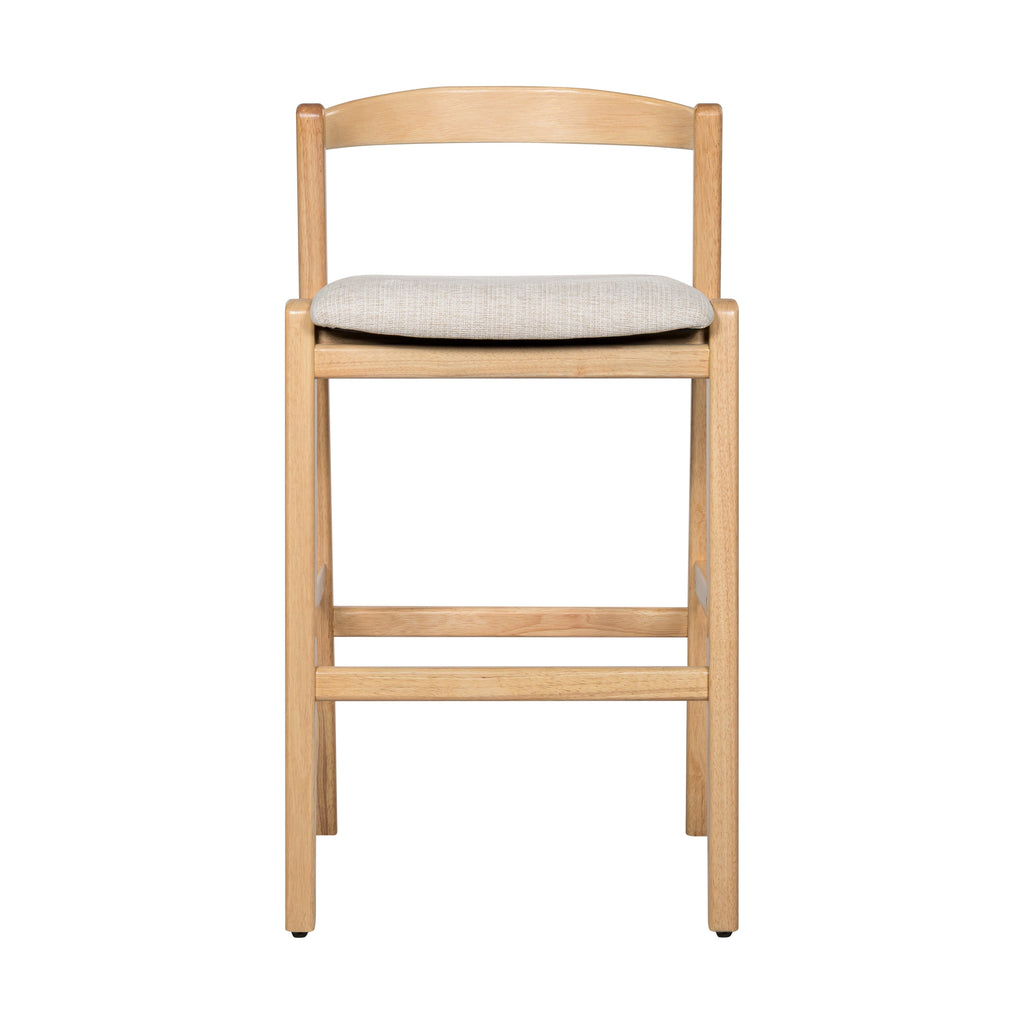 Balmain Indoor Rubberwood Barstool