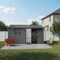 12x10 Ft Metal Garden Sheds