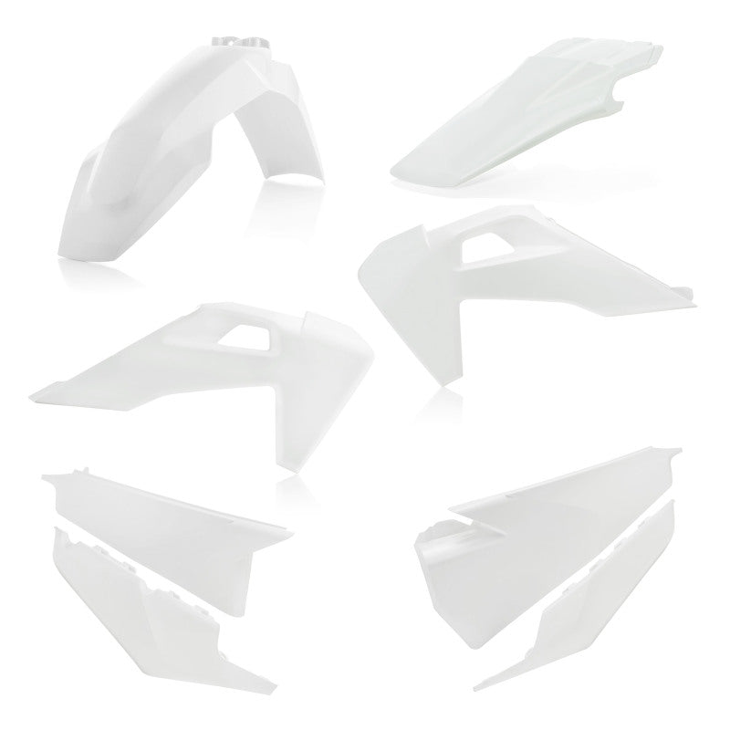 Acerbis 19-22 Husqvarna 125-450 TC/ FX/ FC/2019 TX300/ 20-22 TX300i Plastic Kit - White 2726560002
