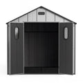 8x8Ft Resin Outdoor Storage Shed