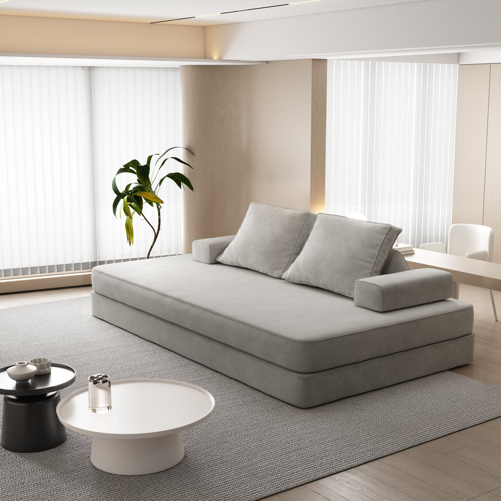 86.6" Multifunctional Convertible Sofa Bed